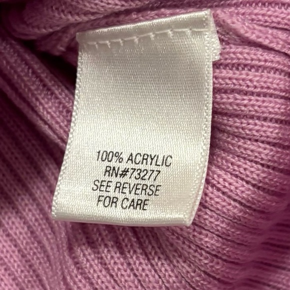 Croft & Barrow Pink Ribbed Tank Top - Picture 8 of 10